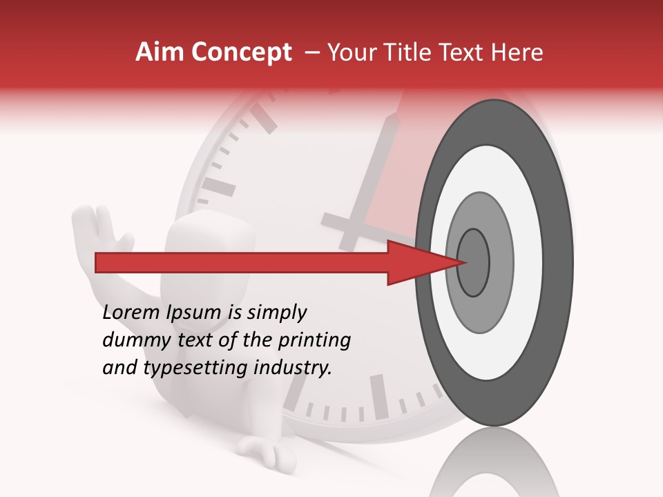 Person Awake Man PowerPoint Template