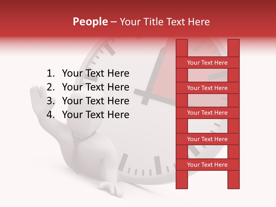 Person Awake Man PowerPoint Template