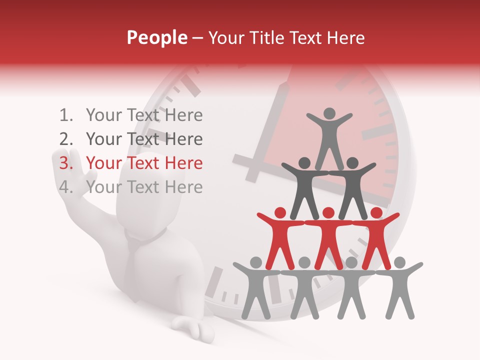 Person Awake Man PowerPoint Template