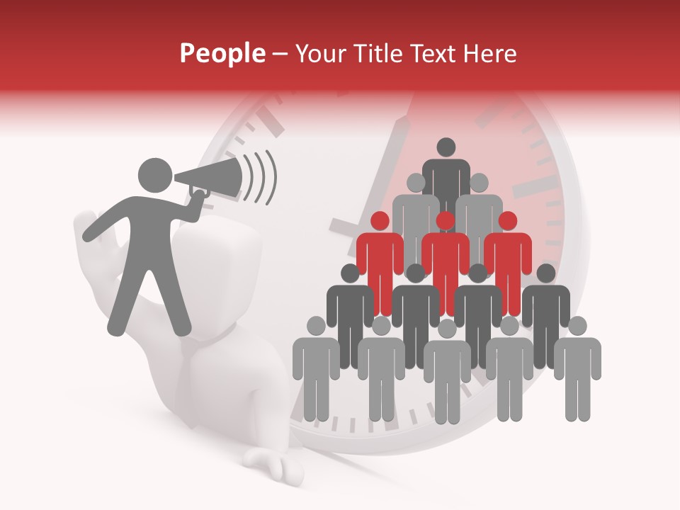 Person Awake Man PowerPoint Template