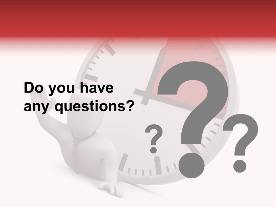 Person Awake Man PowerPoint Template