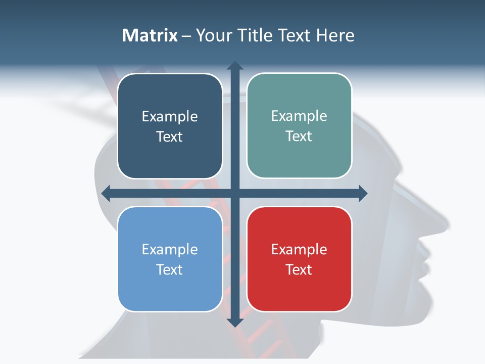 Mind Red Neurology PowerPoint Template