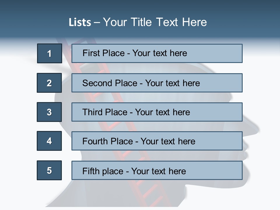 Mind Red Neurology PowerPoint Template