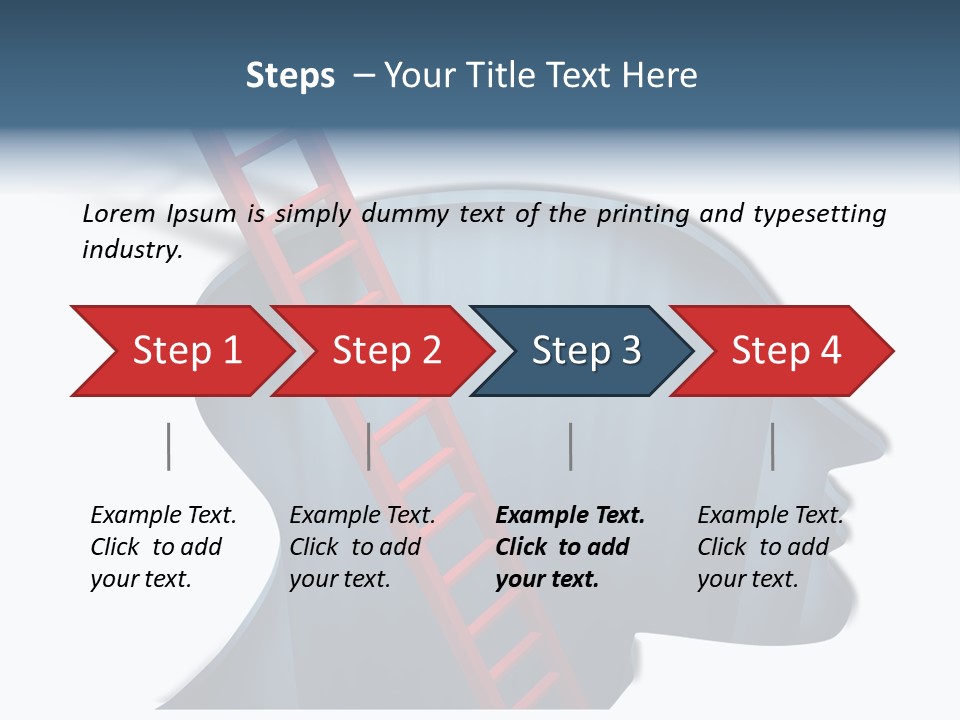 Mind Red Neurology PowerPoint Template