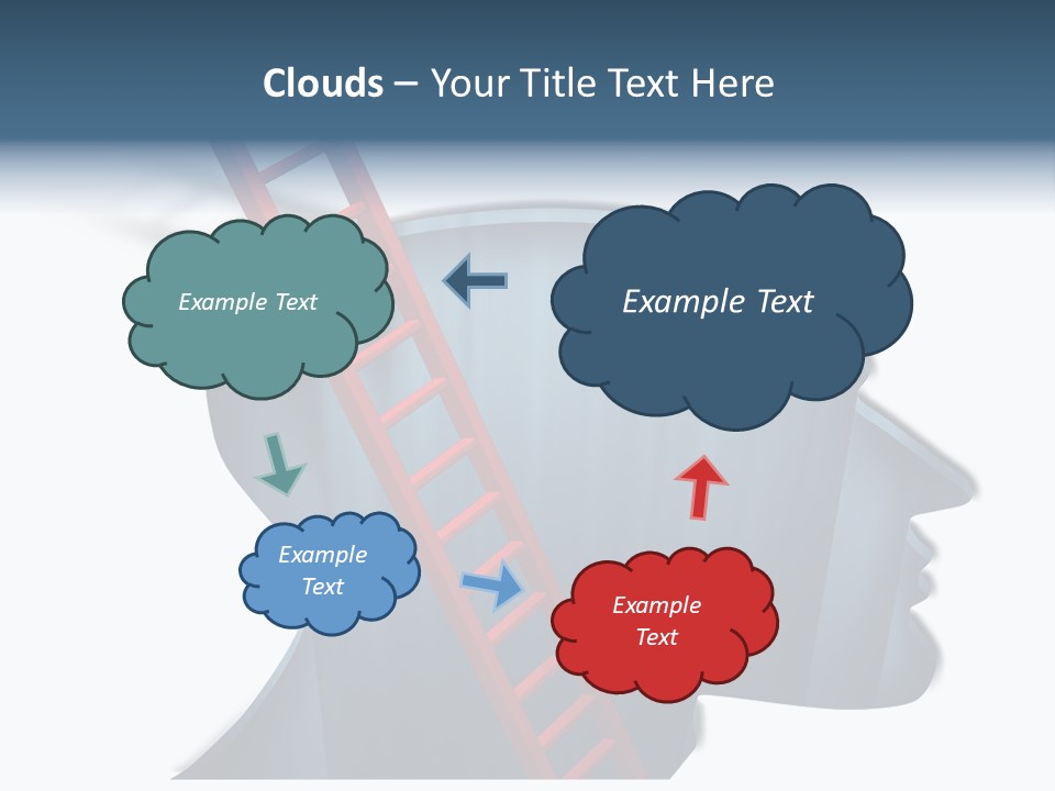 Mind Red Neurology PowerPoint Template