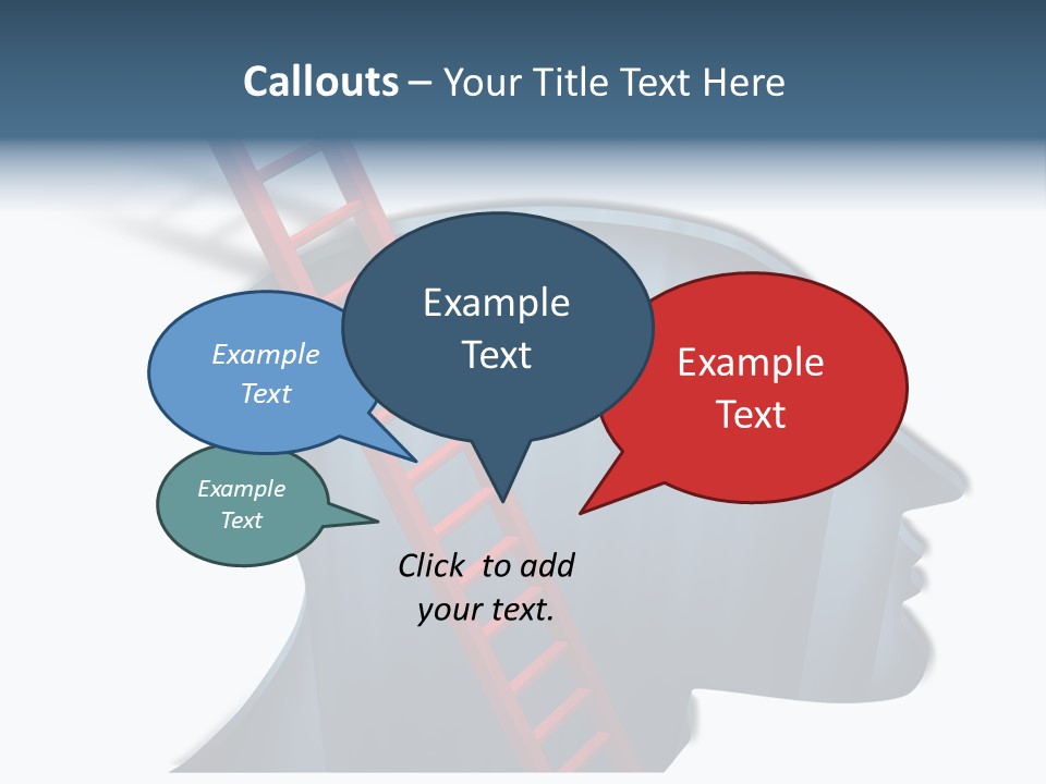 Mind Red Neurology PowerPoint Template