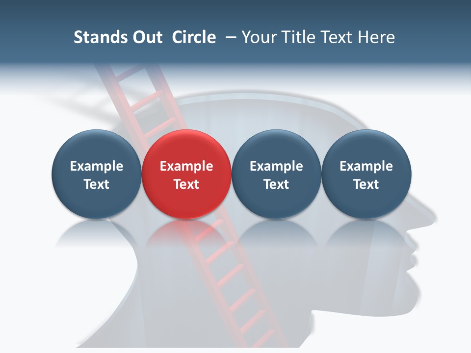 Mind Red Neurology PowerPoint Template