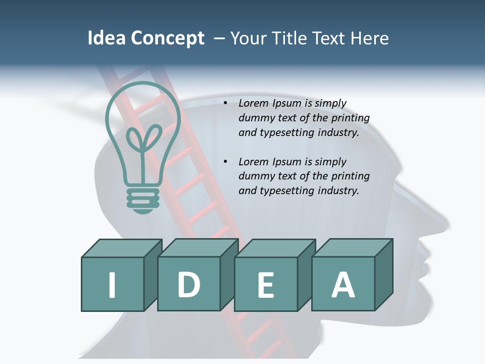 Mind Red Neurology PowerPoint Template