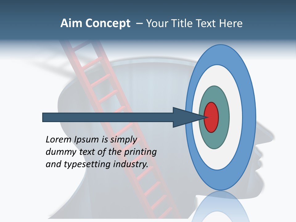 Mind Red Neurology PowerPoint Template