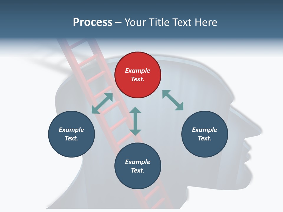 Mind Red Neurology PowerPoint Template