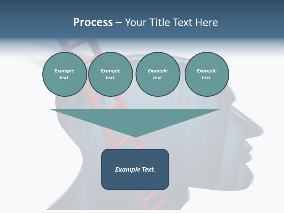 Mind Red Neurology PowerPoint Template