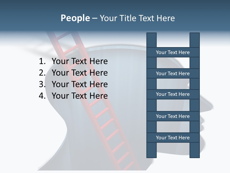 Mind Red Neurology PowerPoint Template