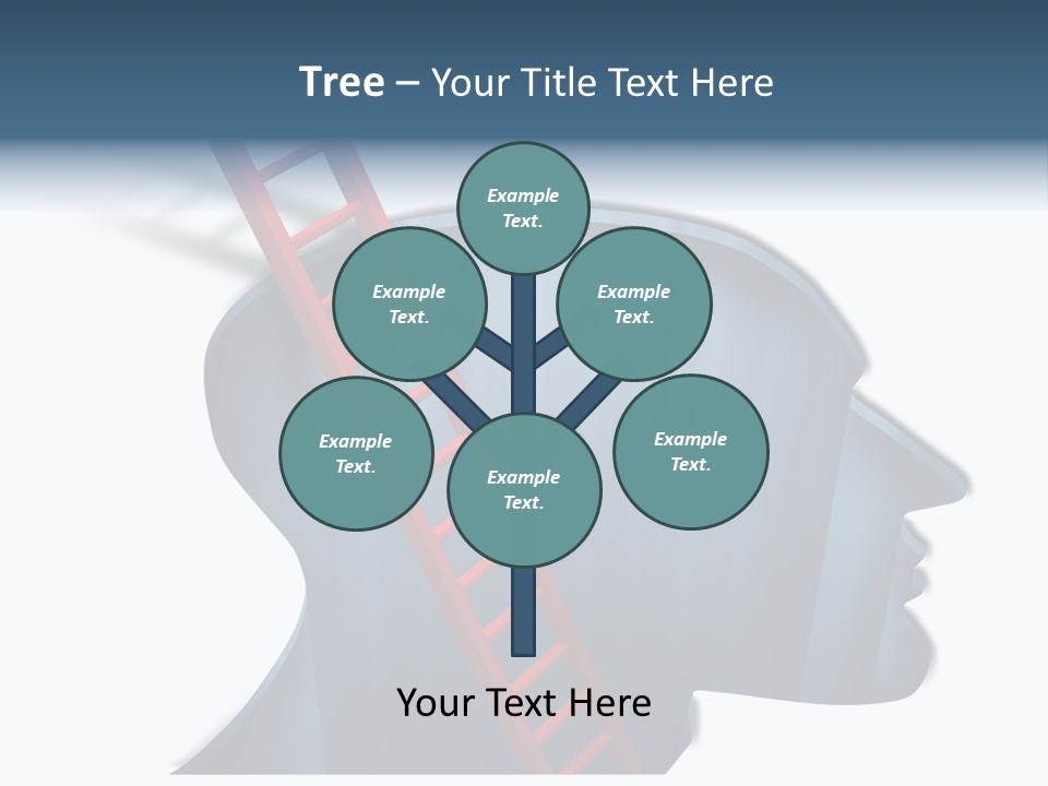 Mind Red Neurology PowerPoint Template