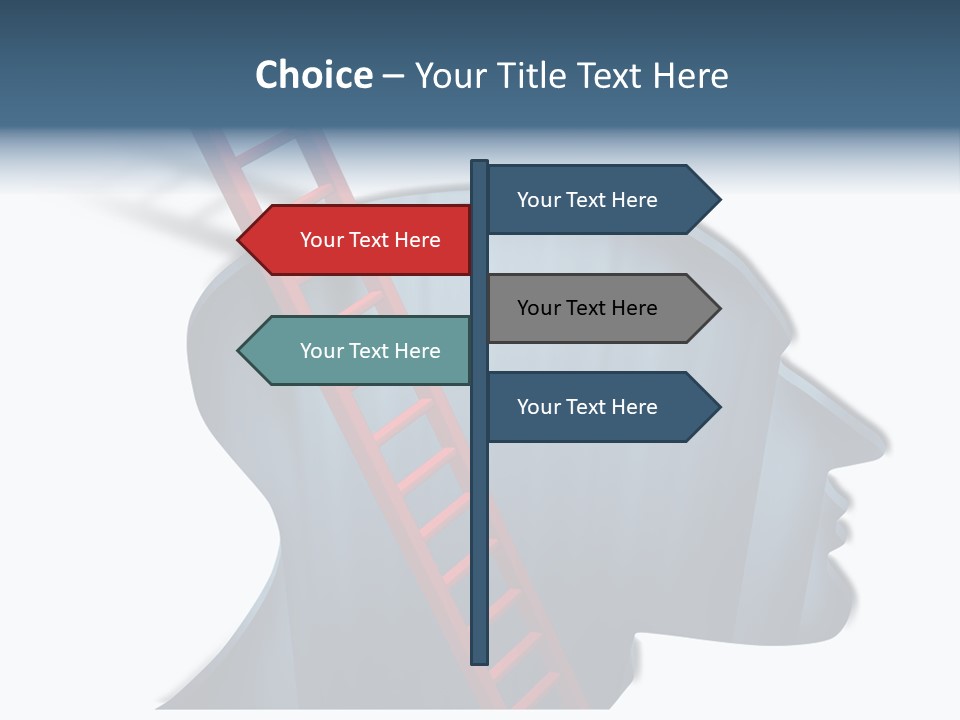 Mind Red Neurology PowerPoint Template