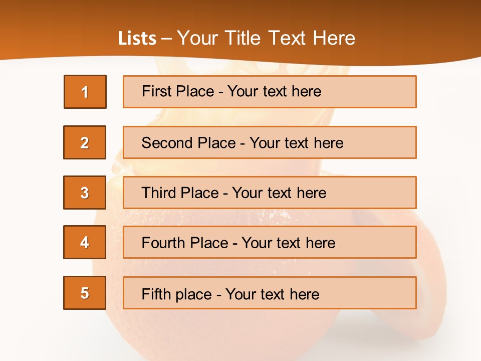 Expression Fresh Health PowerPoint Template