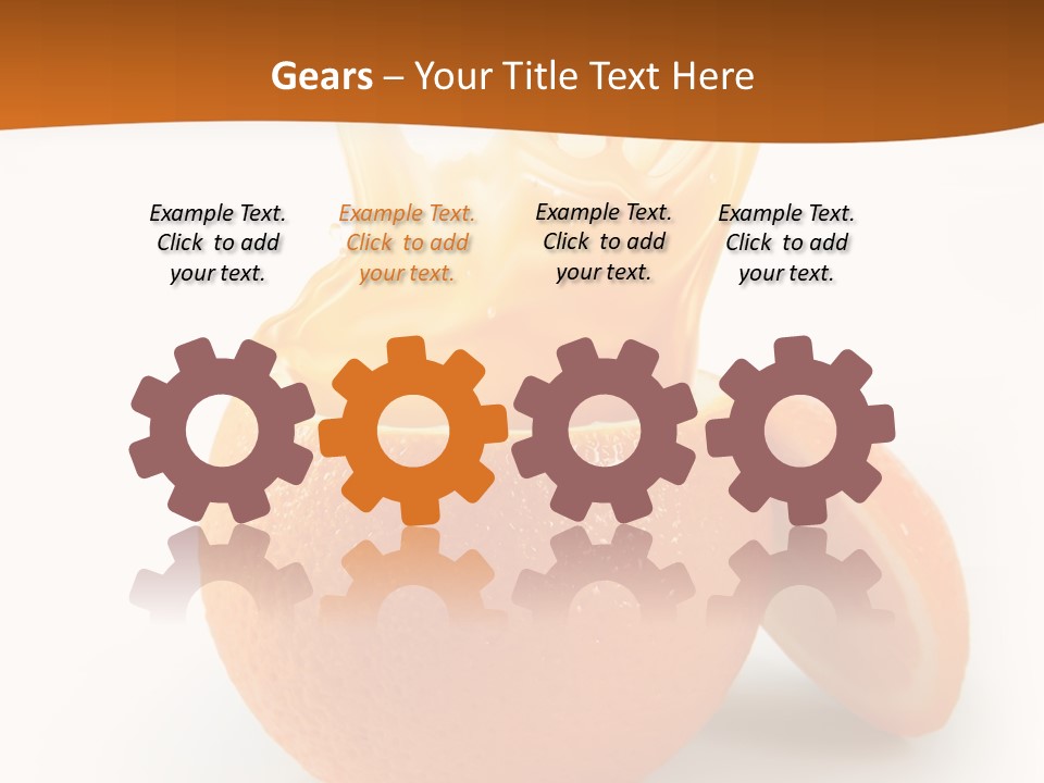 Expression Fresh Health PowerPoint Template