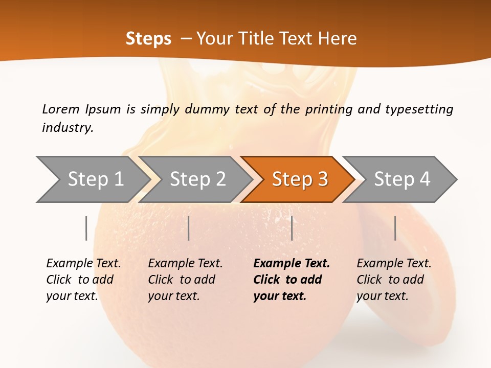 Expression Fresh Health PowerPoint Template