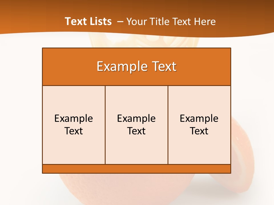 Expression Fresh Health PowerPoint Template