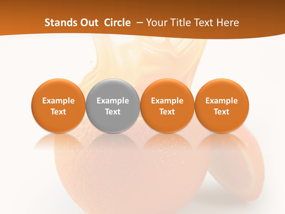 Expression Fresh Health PowerPoint Template