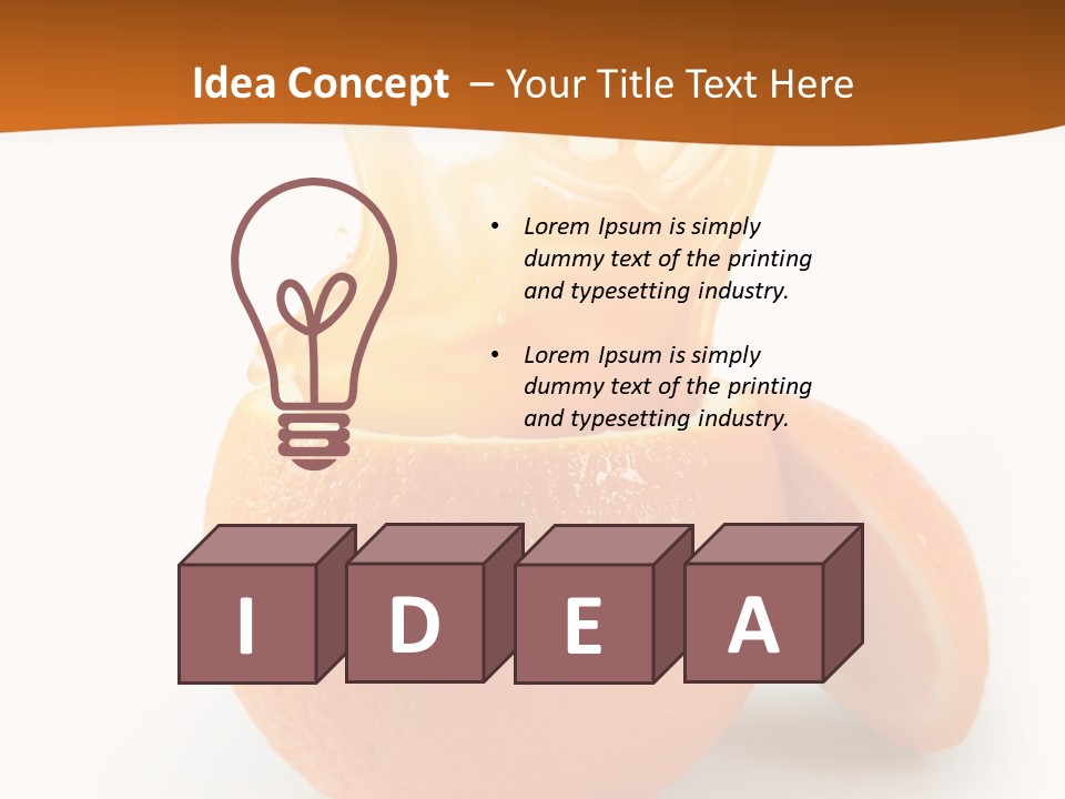 Expression Fresh Health PowerPoint Template