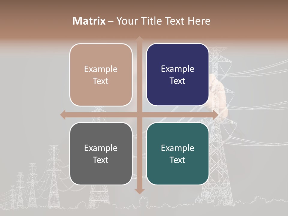 Volt Supply Technology PowerPoint Template