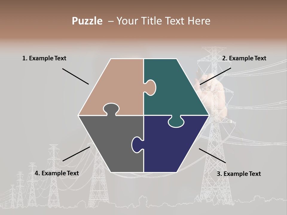 Volt Supply Technology PowerPoint Template