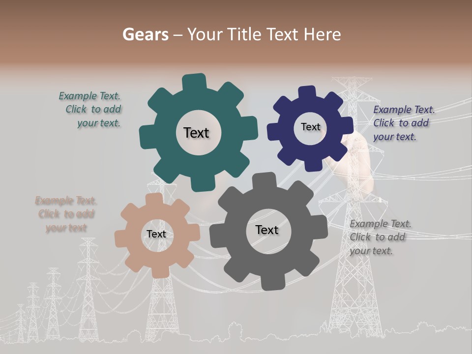 Volt Supply Technology PowerPoint Template