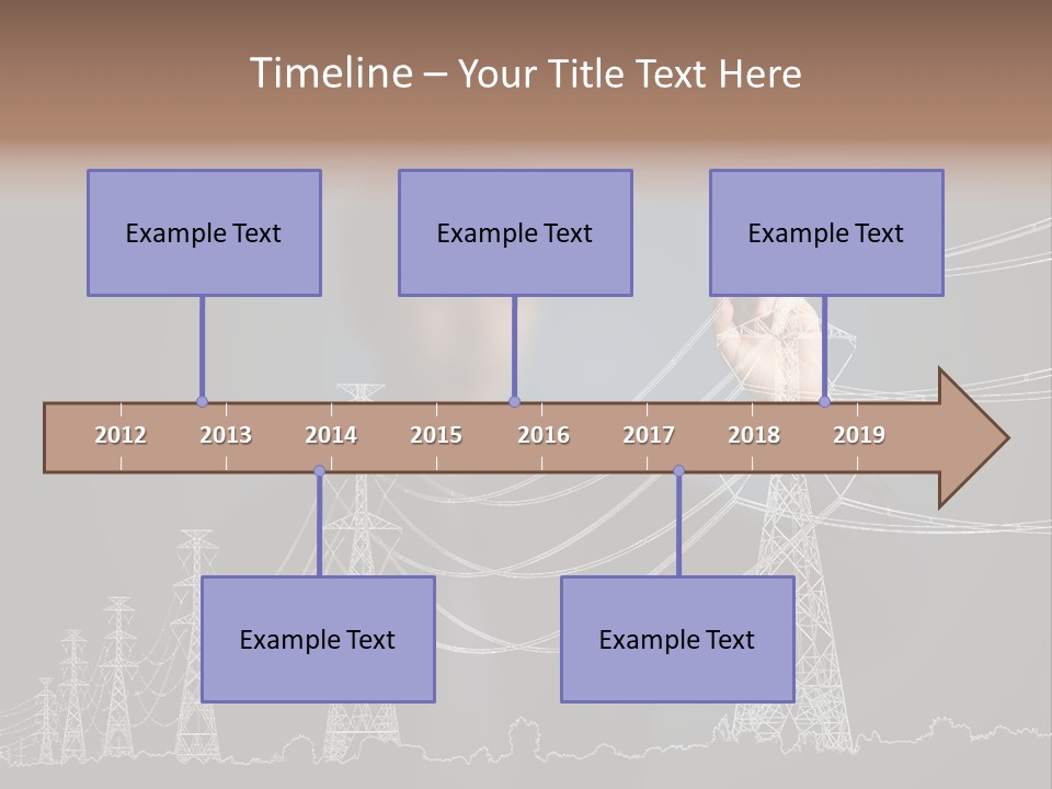 Volt Supply Technology PowerPoint Template