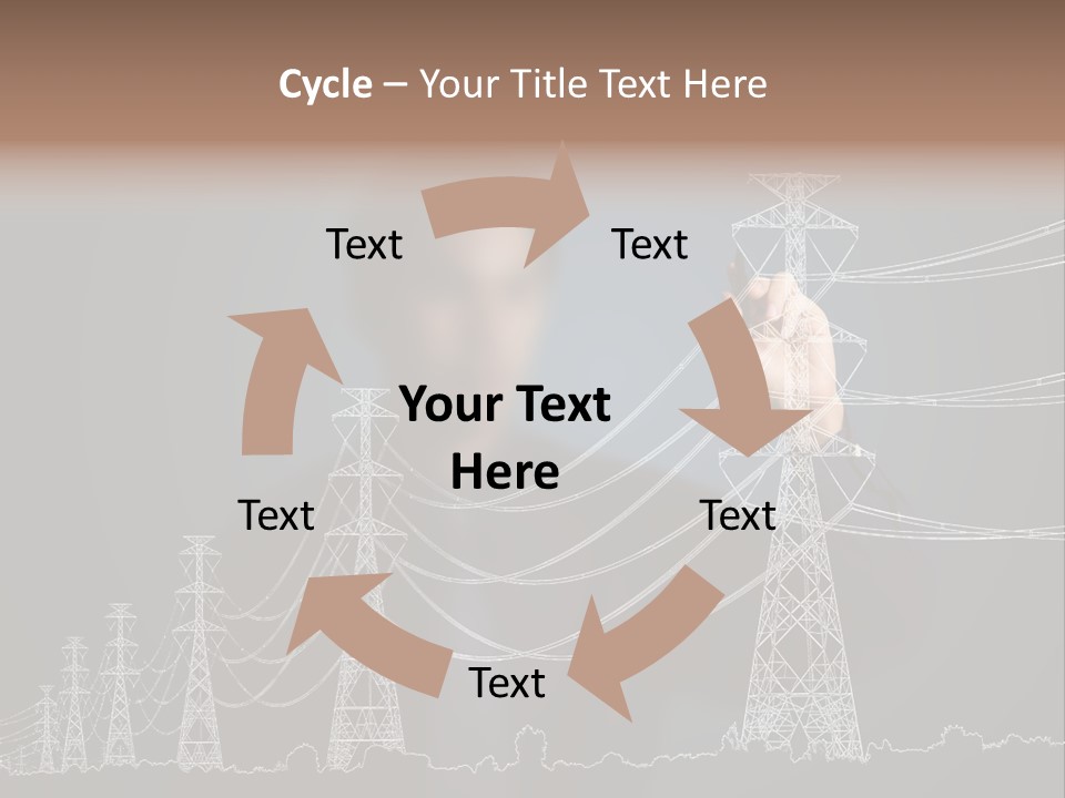 Volt Supply Technology PowerPoint Template