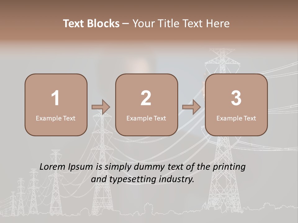 Volt Supply Technology PowerPoint Template