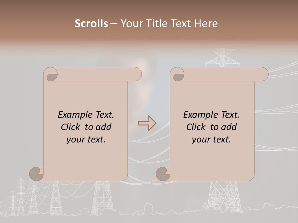 Volt Supply Technology PowerPoint Template