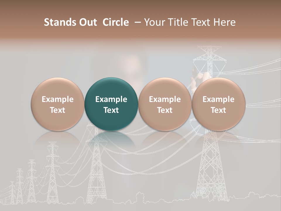 Volt Supply Technology PowerPoint Template