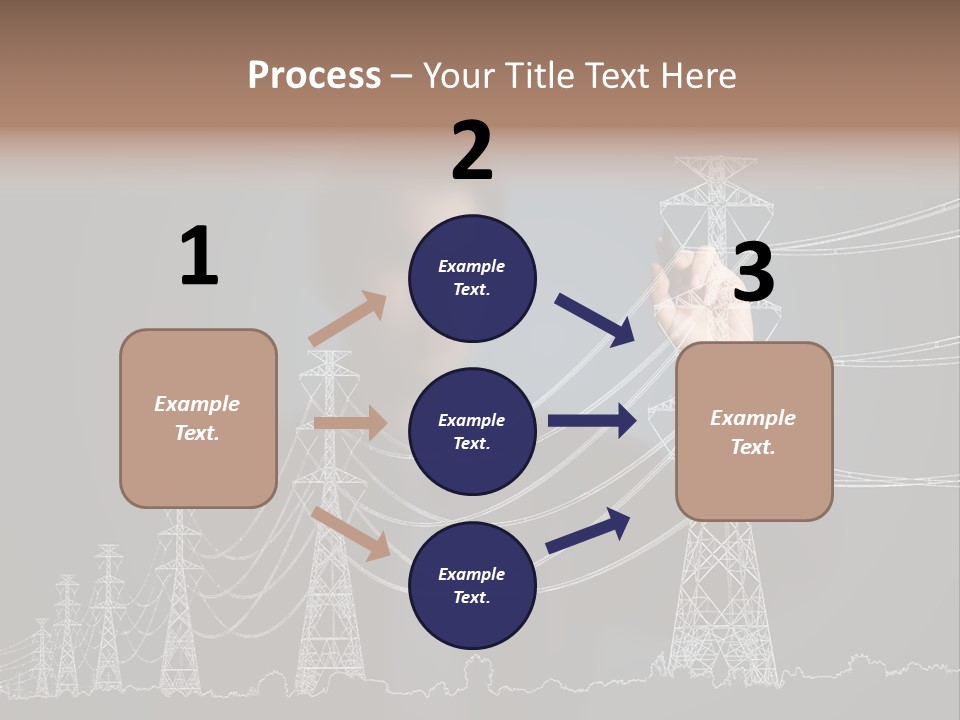 Volt Supply Technology PowerPoint Template