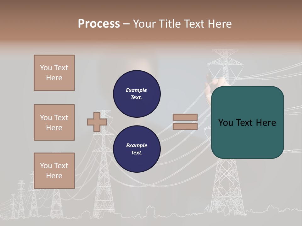Volt Supply Technology PowerPoint Template