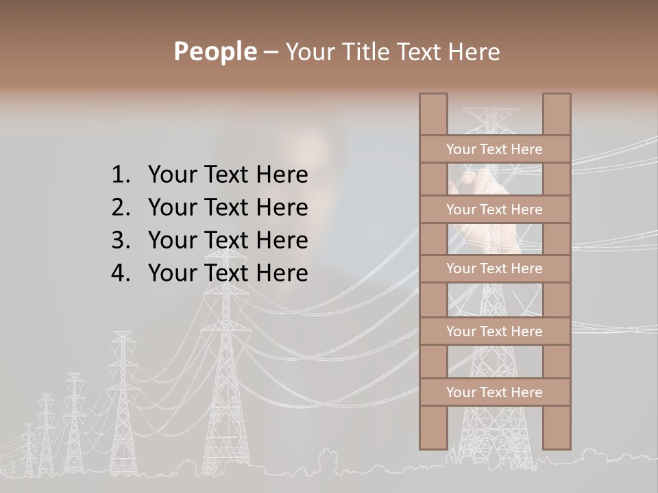 Volt Supply Technology PowerPoint Template