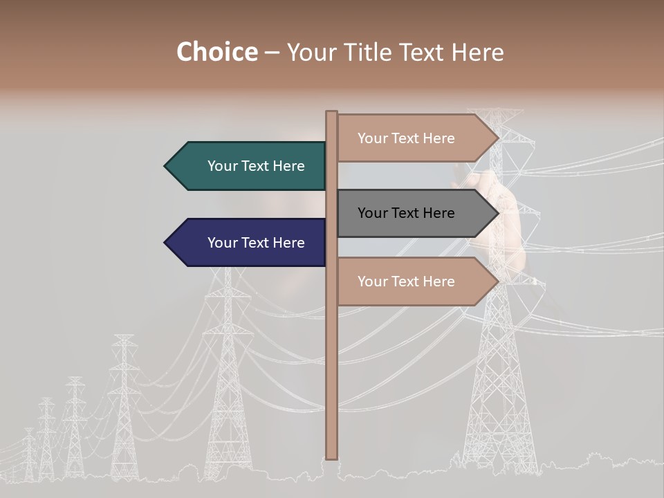 Volt Supply Technology PowerPoint Template