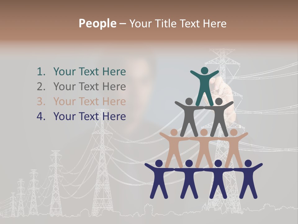 Volt Supply Technology PowerPoint Template