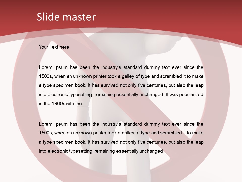 Human Good Not PowerPoint Template