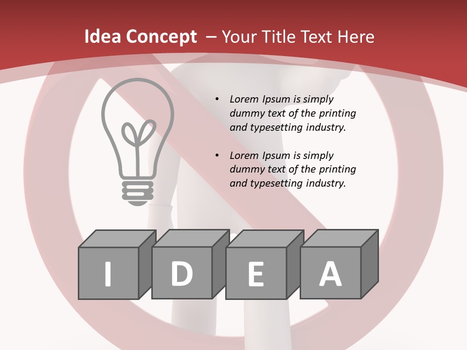 Human Good Not PowerPoint Template