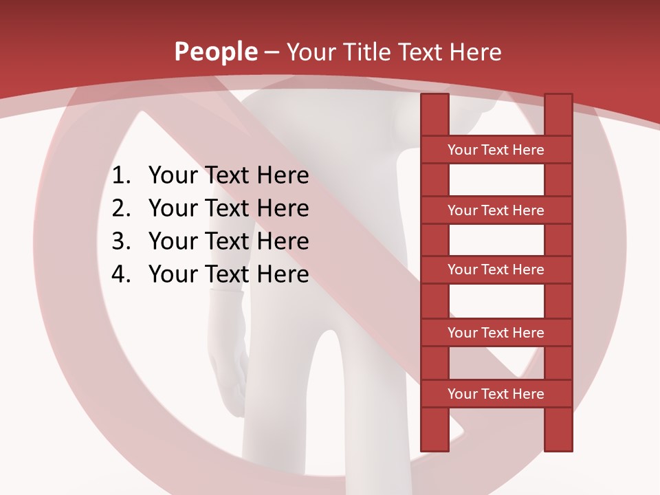 Human Good Not PowerPoint Template