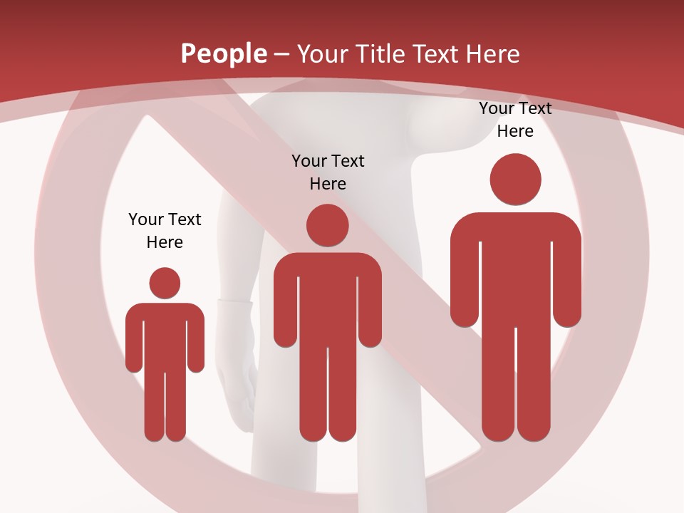 Human Good Not PowerPoint Template