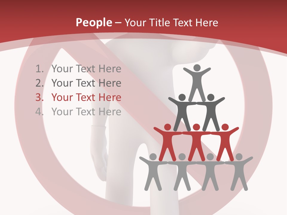 Human Good Not PowerPoint Template