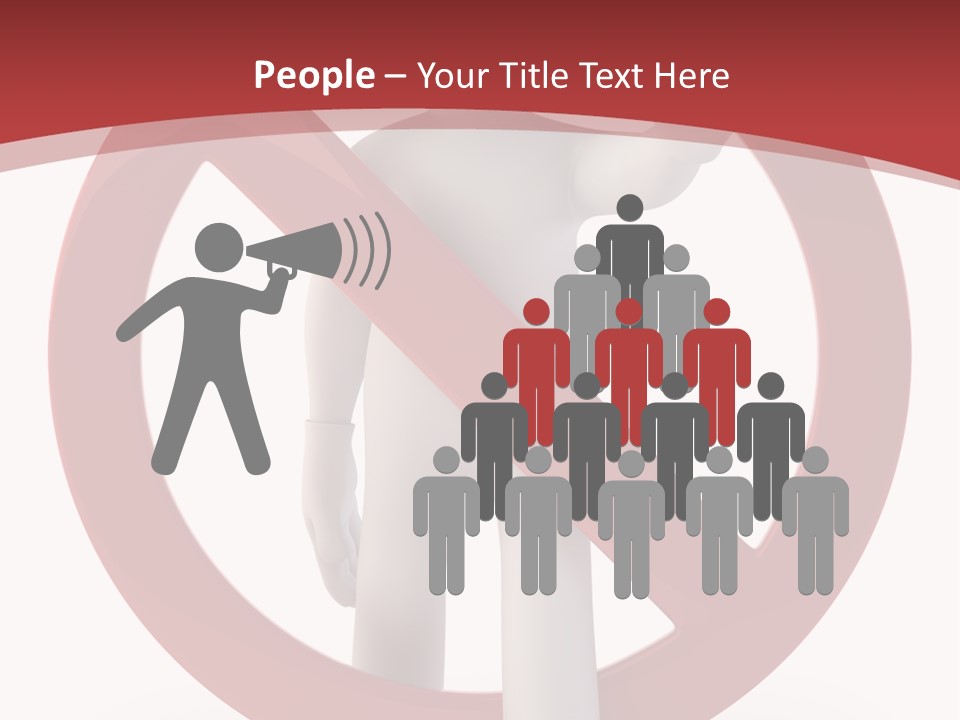 Human Good Not PowerPoint Template