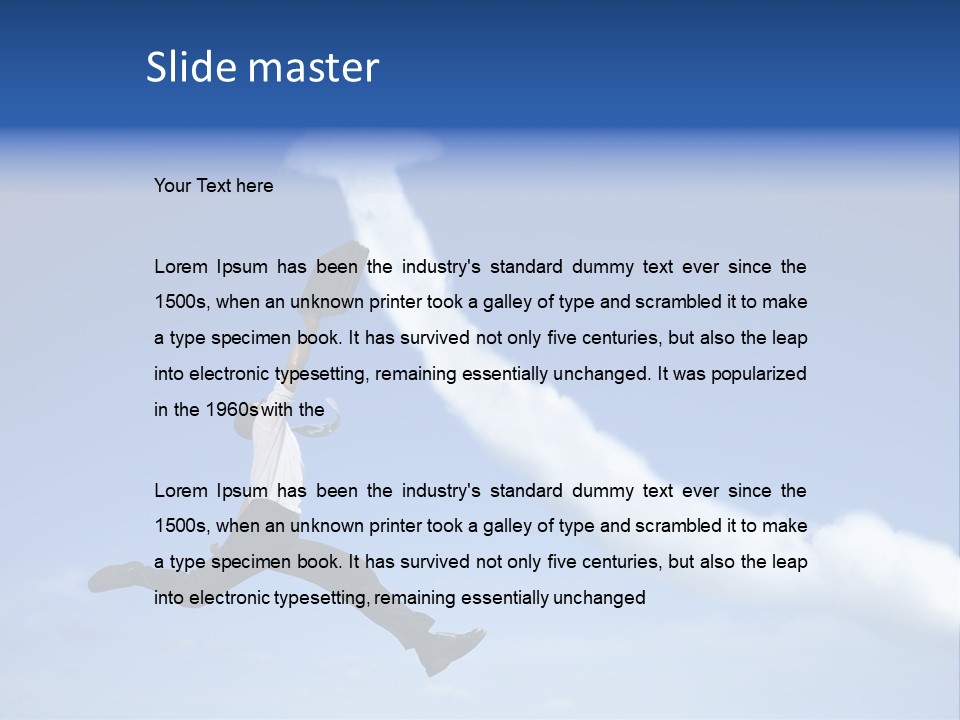 Outdoor Market Growing PowerPoint Template