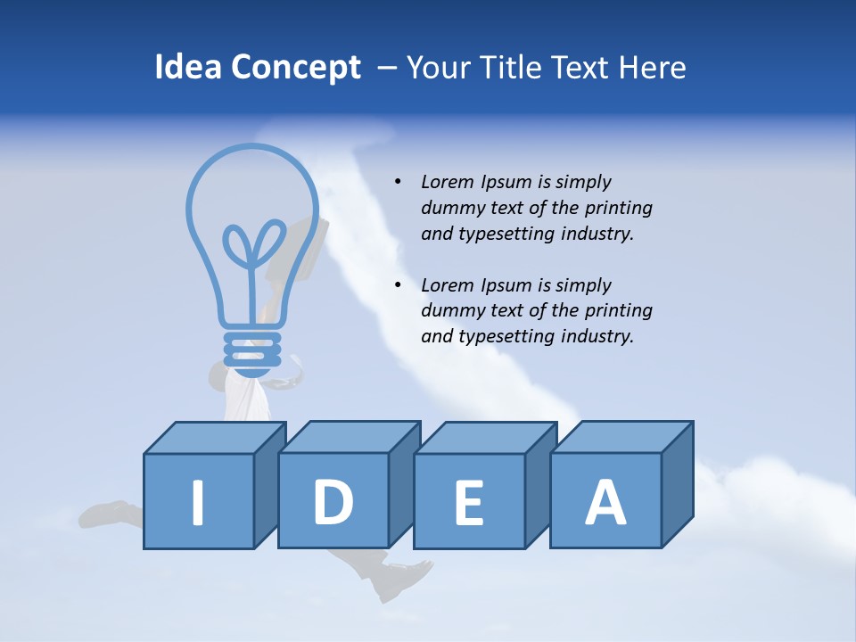 Outdoor Market Growing PowerPoint Template