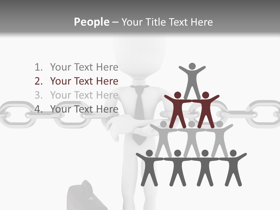 People Team Success PowerPoint Template