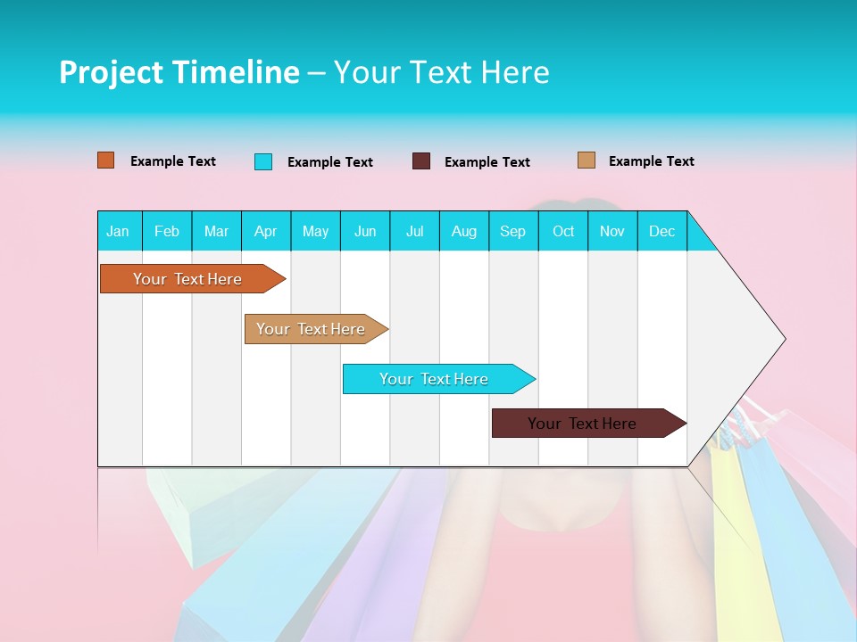 Funky Women Person PowerPoint Template