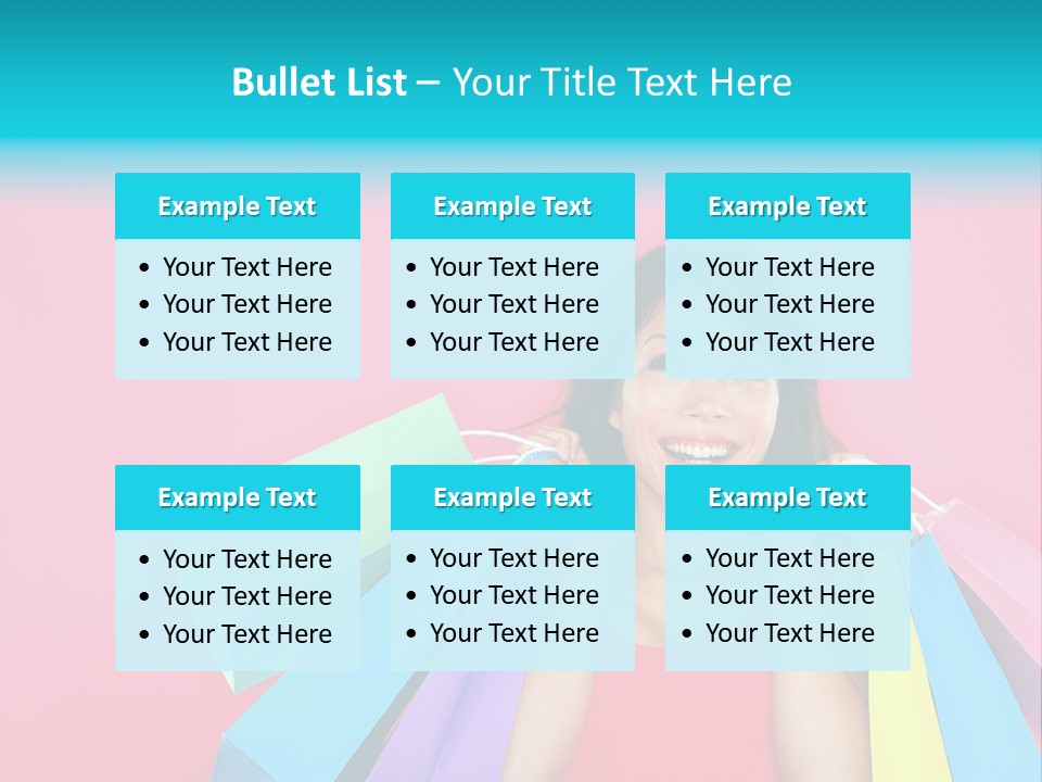 Funky Women Person PowerPoint Template