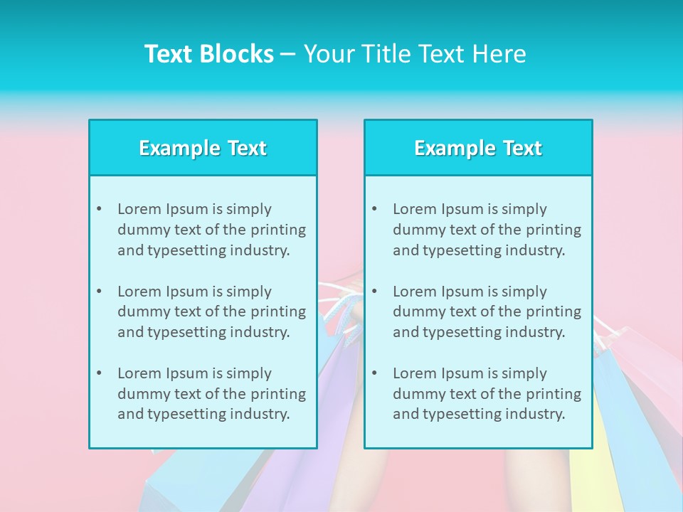 Funky Women Person PowerPoint Template