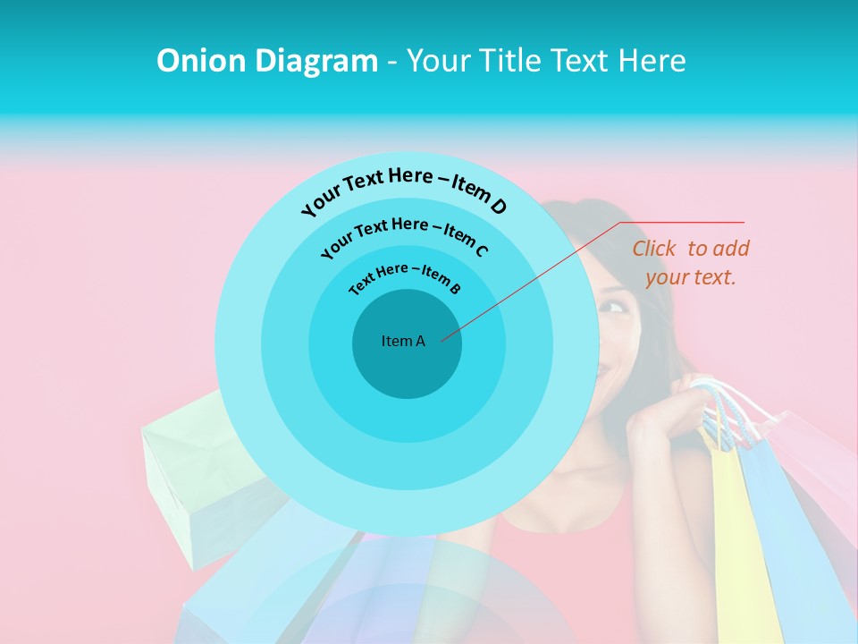 Funky Women Person PowerPoint Template